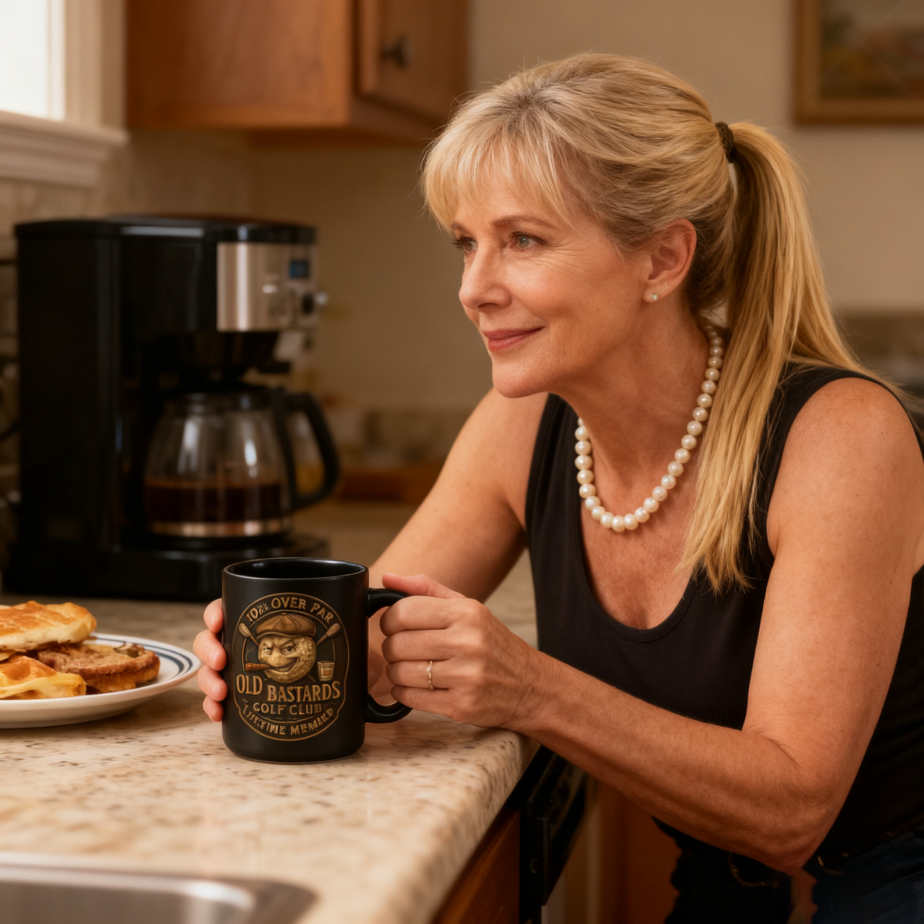 ☕ OLD BASTARDS GOLF CLUB Ceramic Mug — For the Lifetime Members of Over Par Legends 