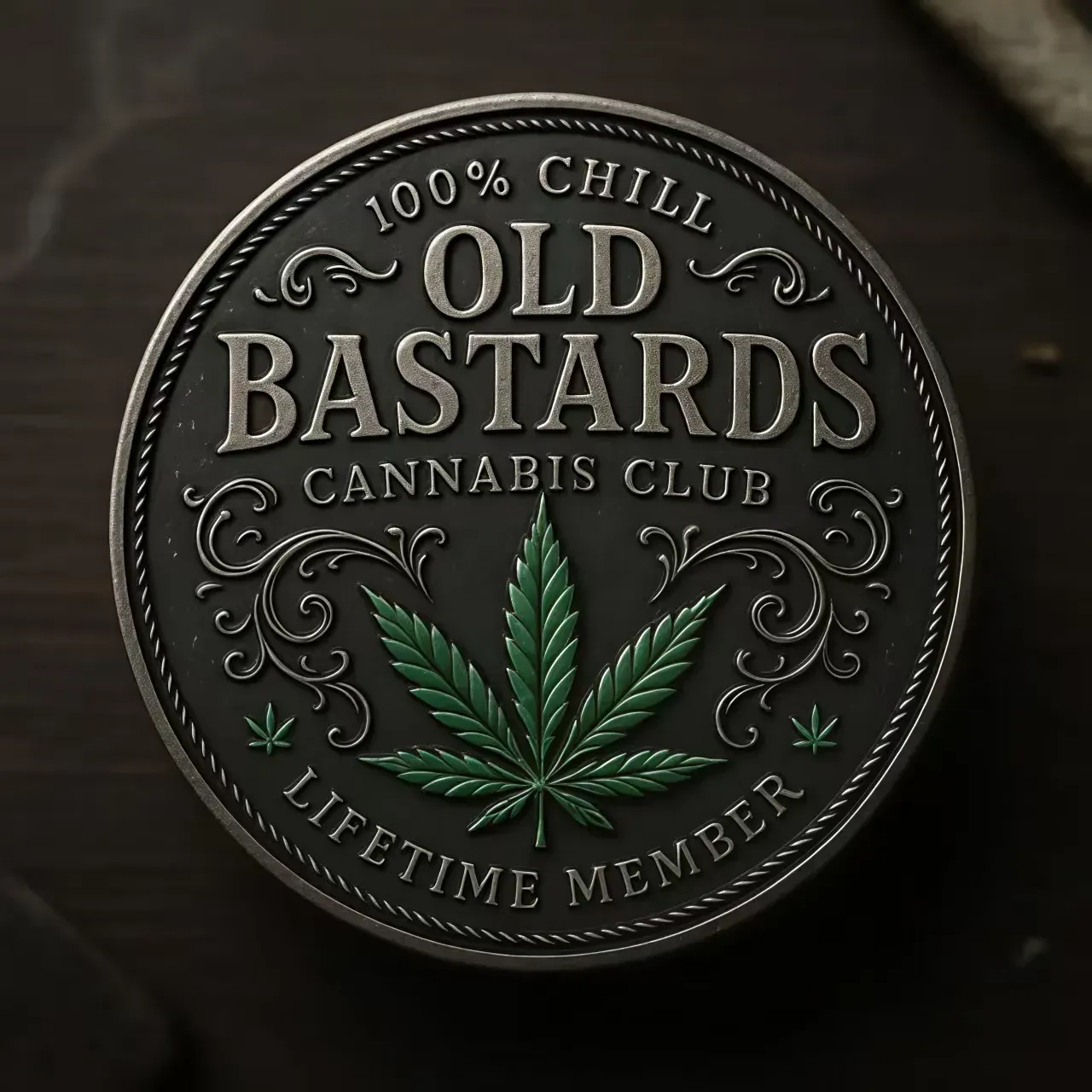 🏆Flash Sale 60% OFF - 🌿Old Bastards Cannabis Club Cap 😎