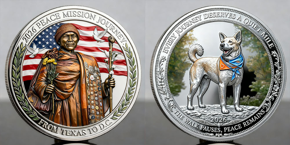 🎉Last Day 49% OFF -2026 Peace Mission Journey Commemorative Coin