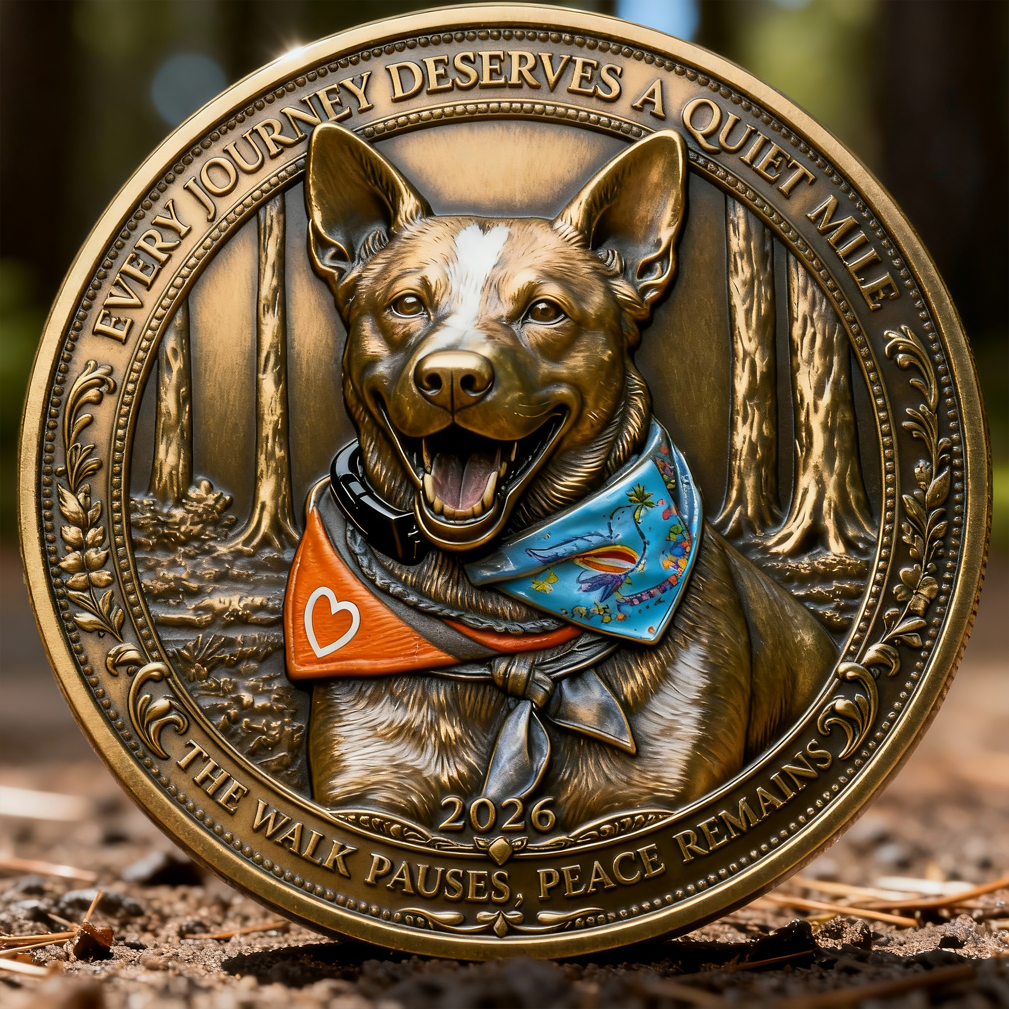 2026 Peace Mission Journey Commemorative Coin