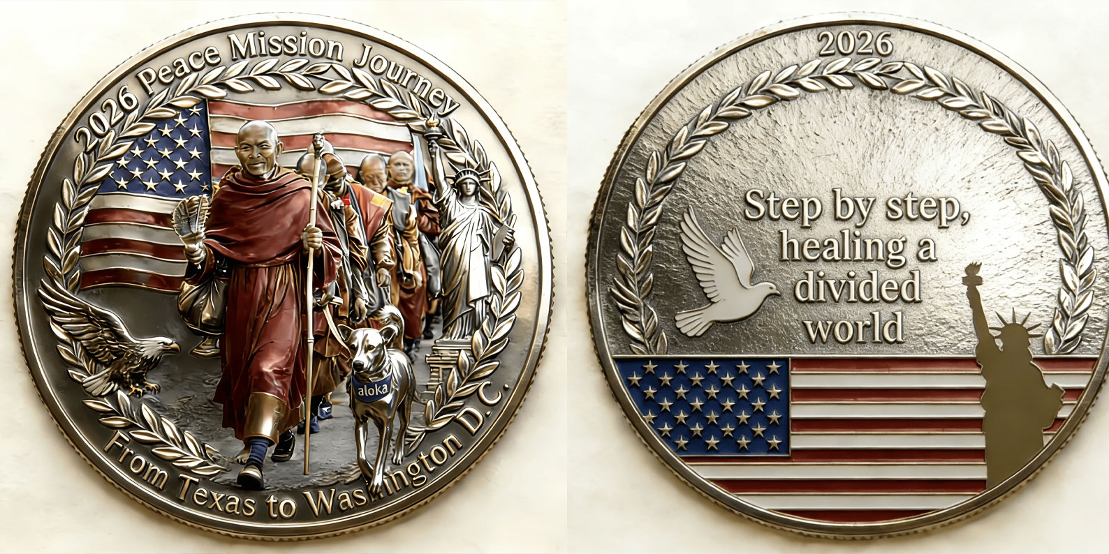 🎉Last Day 49% OFF -2026 Peace Mission Journey Commemorative Coin