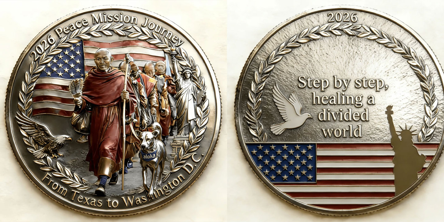 🎉Last Day 49% OFF -2026 Peace Mission Journey Commemorative Coin