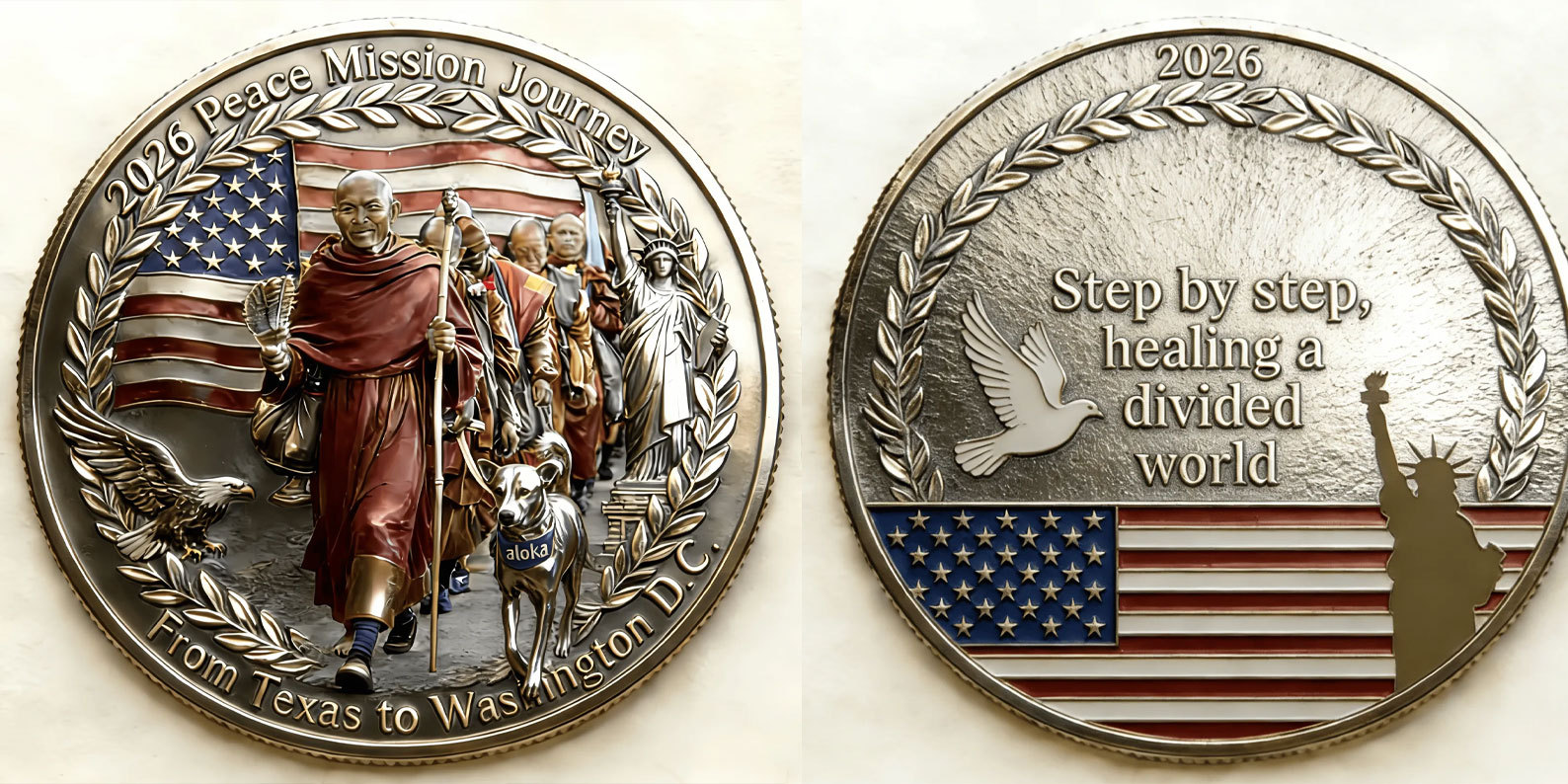 🎉Last Day 49% OFF -2026 Peace Mission Journey Commemorative Coin