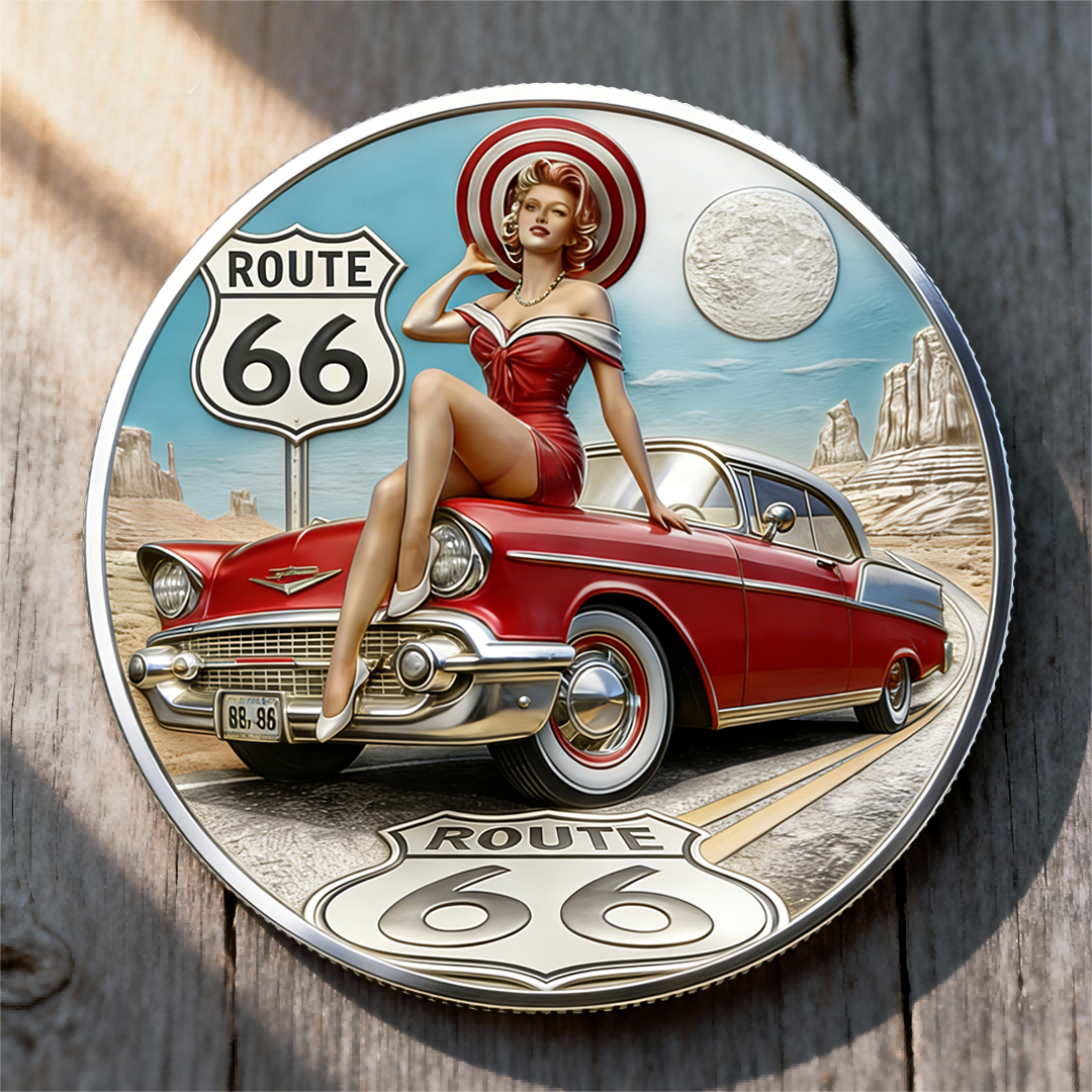 🏆Flash Sale 60% OFF - 🚗💨Route 66 Centennial Commemorative Coin
