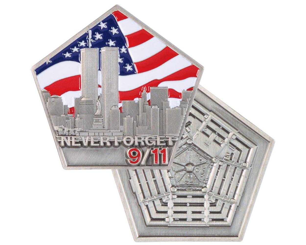 9/11 "Never Forget" Commemorative Coin