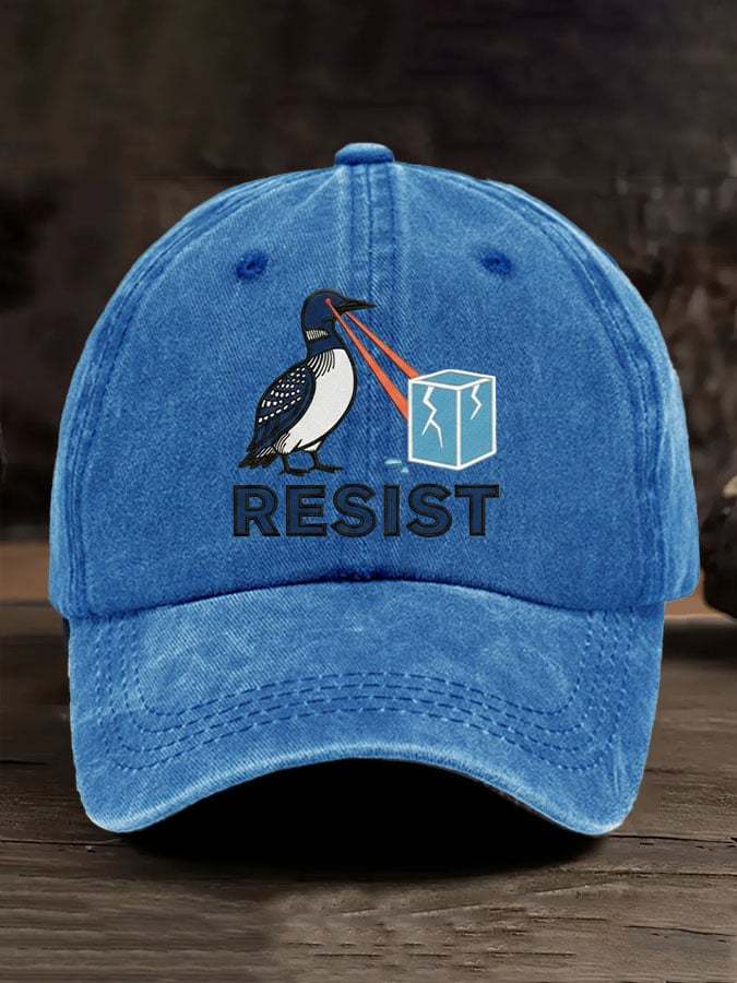 Unisex Resist Printed Casual Hat