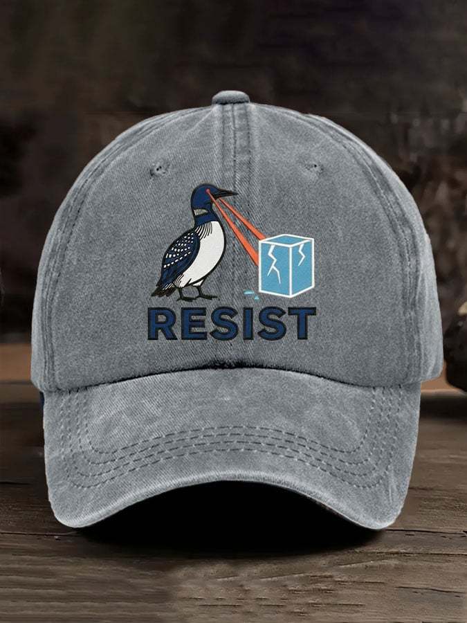 Unisex Resist Printed Casual Hat