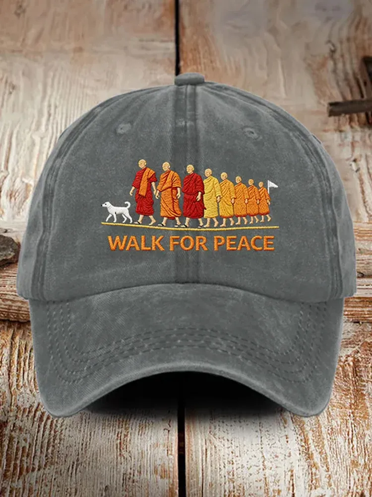 🎉Peace Walking Monks Hat