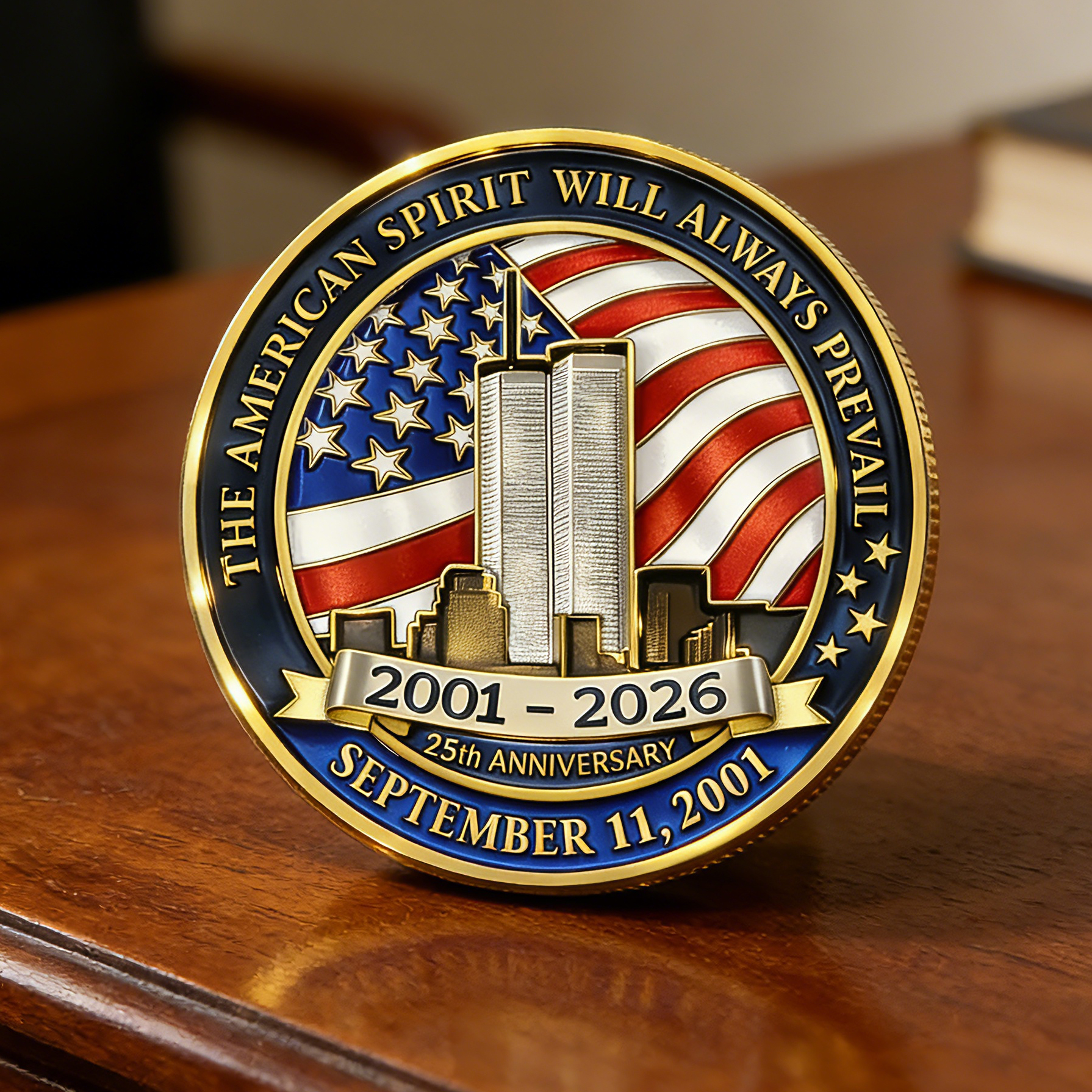 🏆New Year 60% OFF - 9/11 25th Anniversary Memorial Coin
