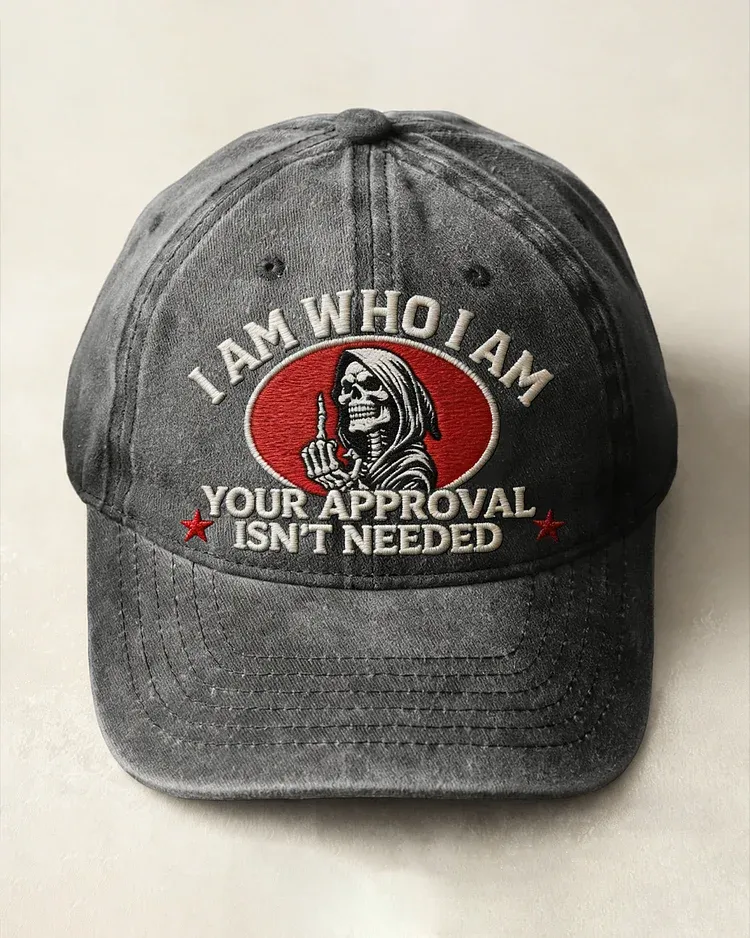 I Am Who I Am Embroidery Cap
