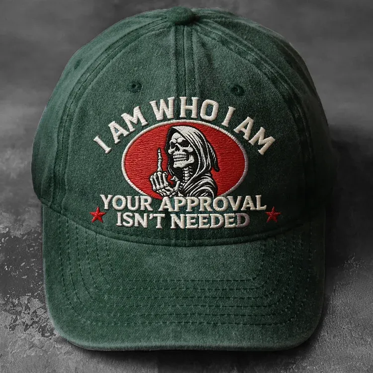 I Am Who I Am Embroidery Cap