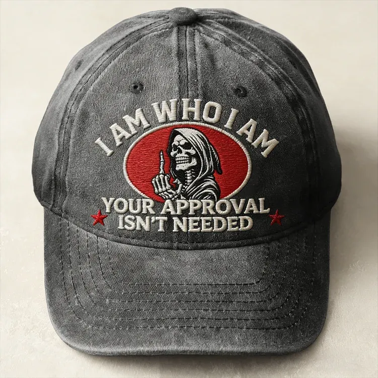 I Am Who I Am Embroidery Cap