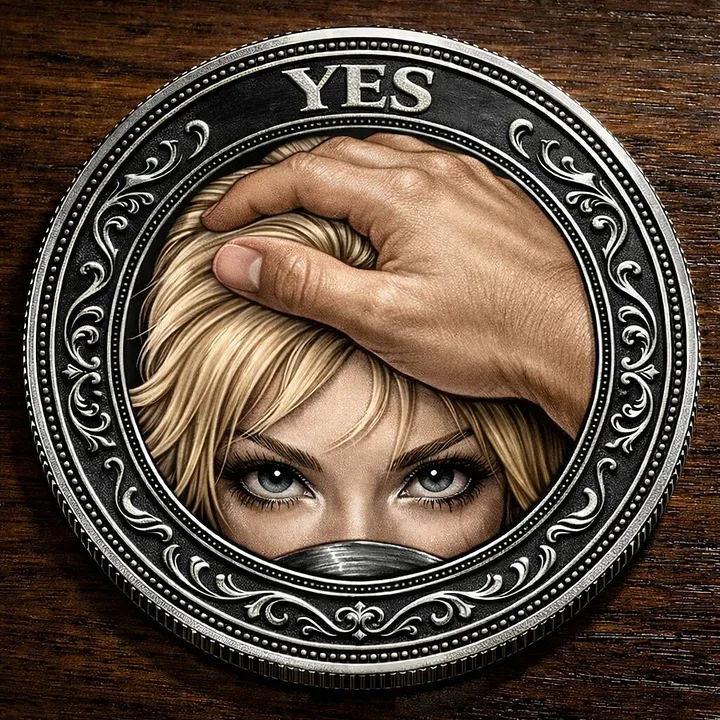 👅Playful Adult Coin – Double-Sided YES / HELL YES” Flipping Coin