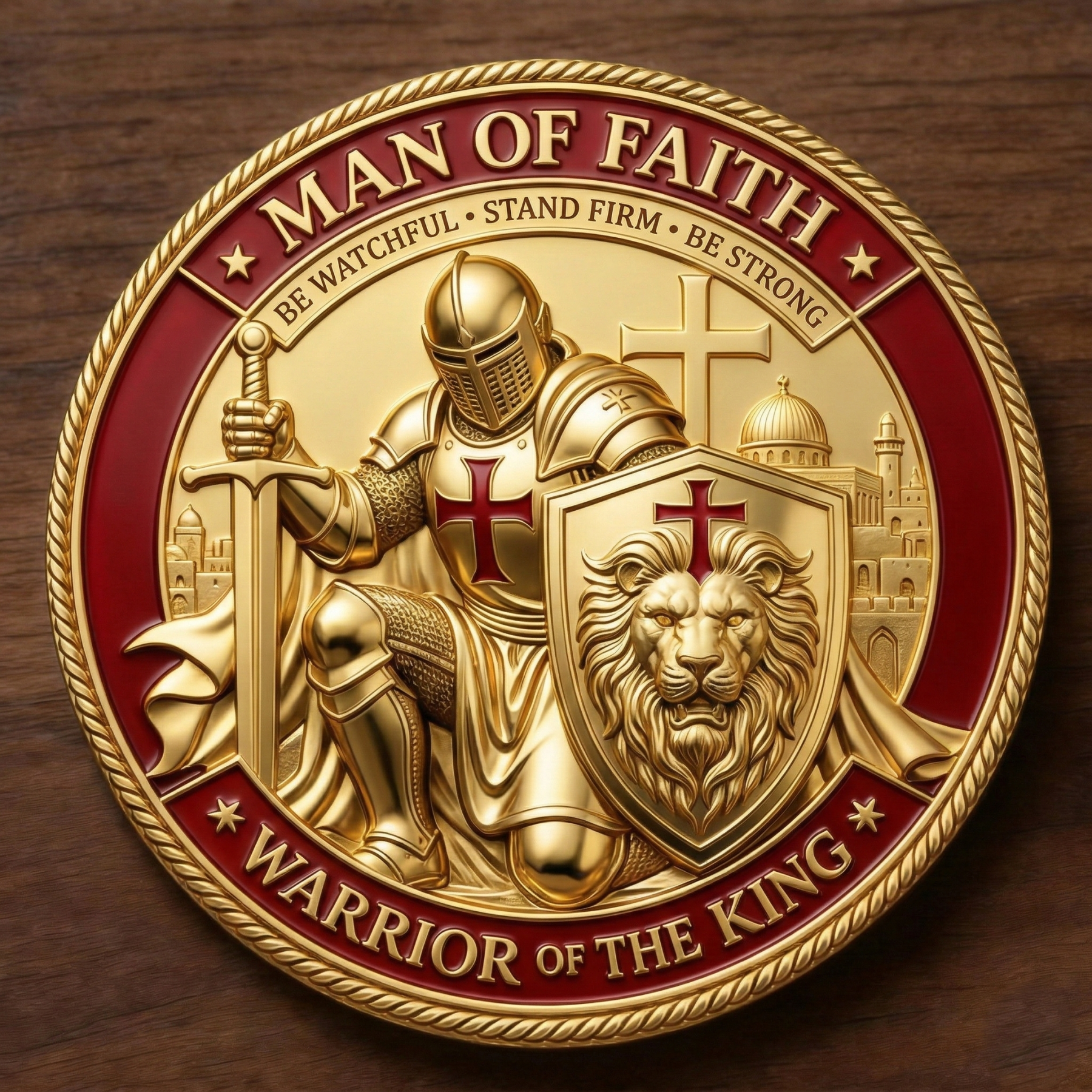 ⚡️Last Day 60% OFF - Brotherhood of Knights Commemorative Coin ⚔️🛡️