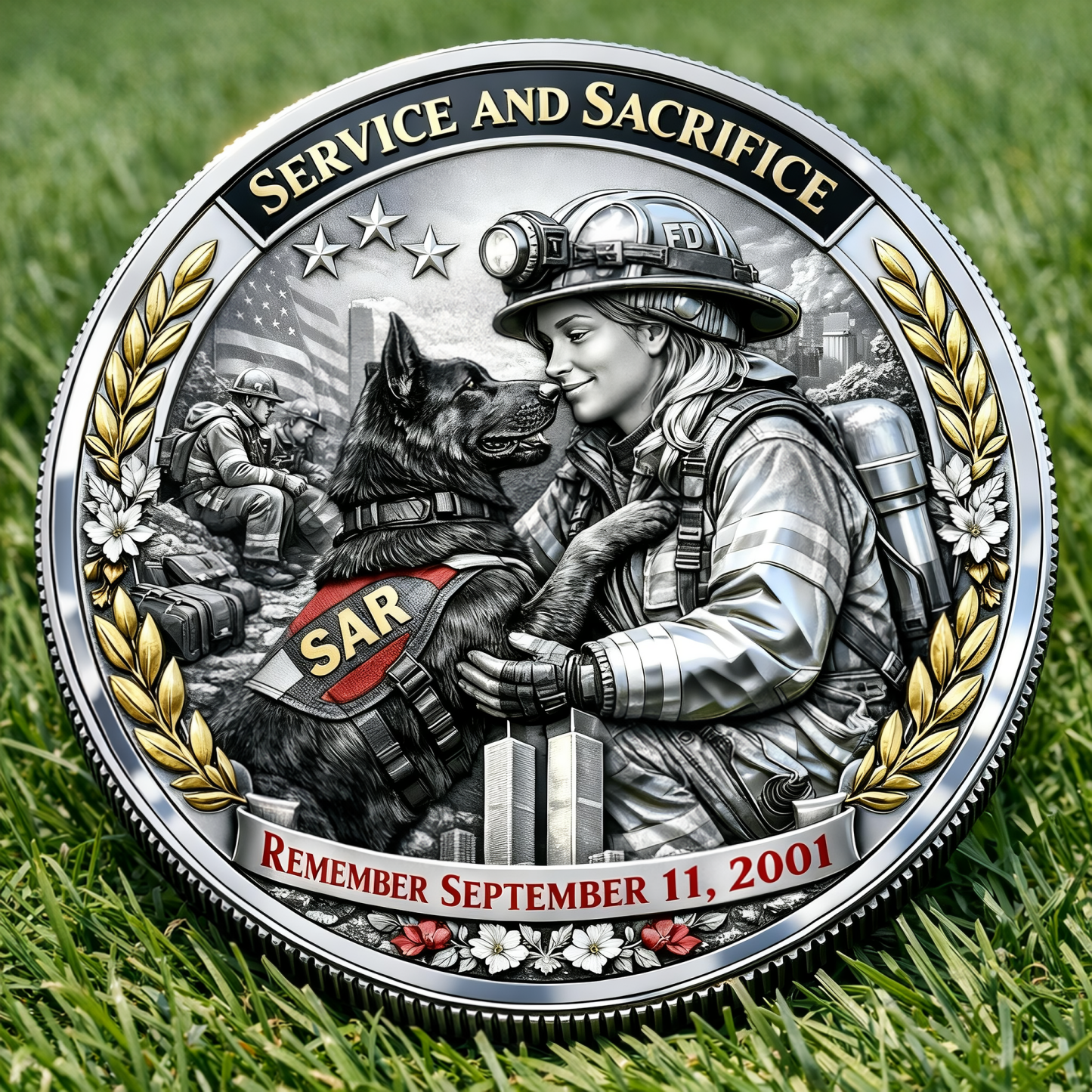 9/11 25th Anniversary Commemorative Coin