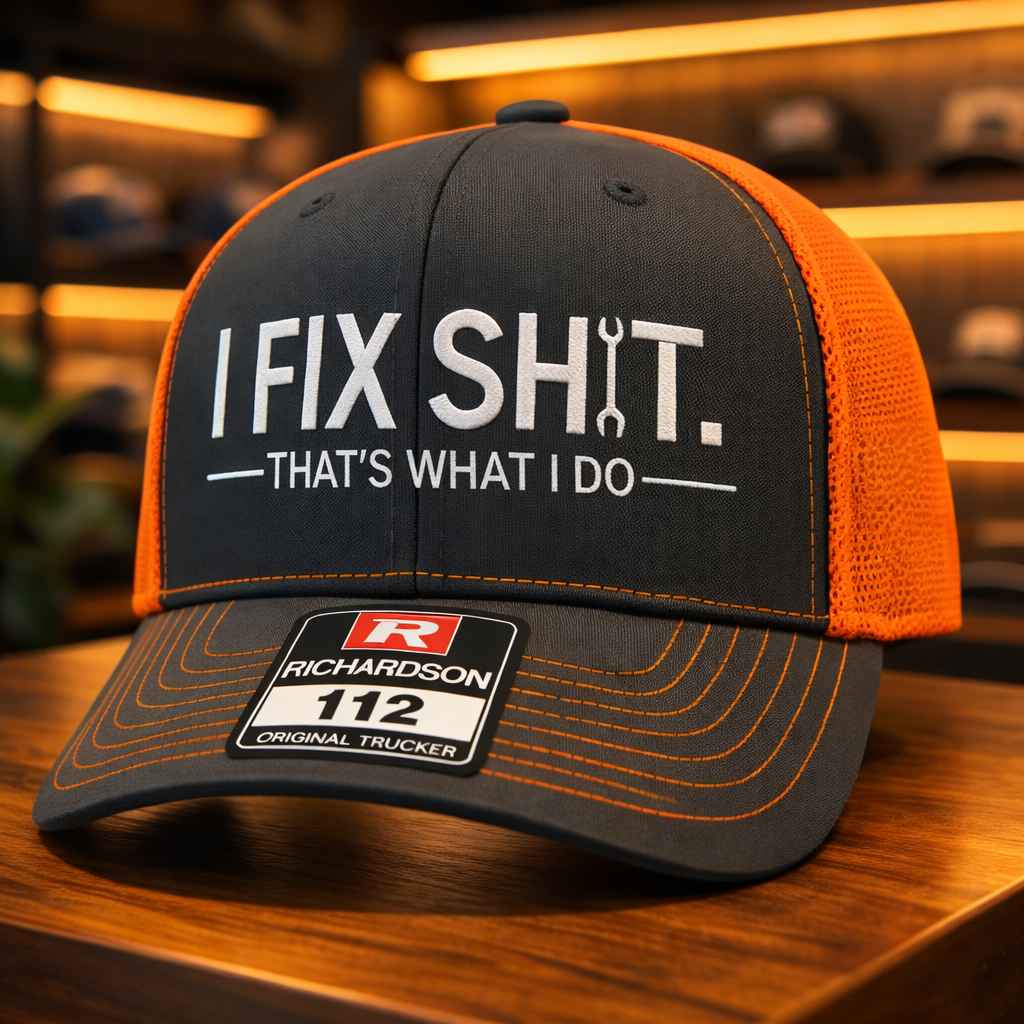 🔥LAST DAY 49% OFF - “I FIX SH*T — THAT’S WHAT I DO” Hat🔧