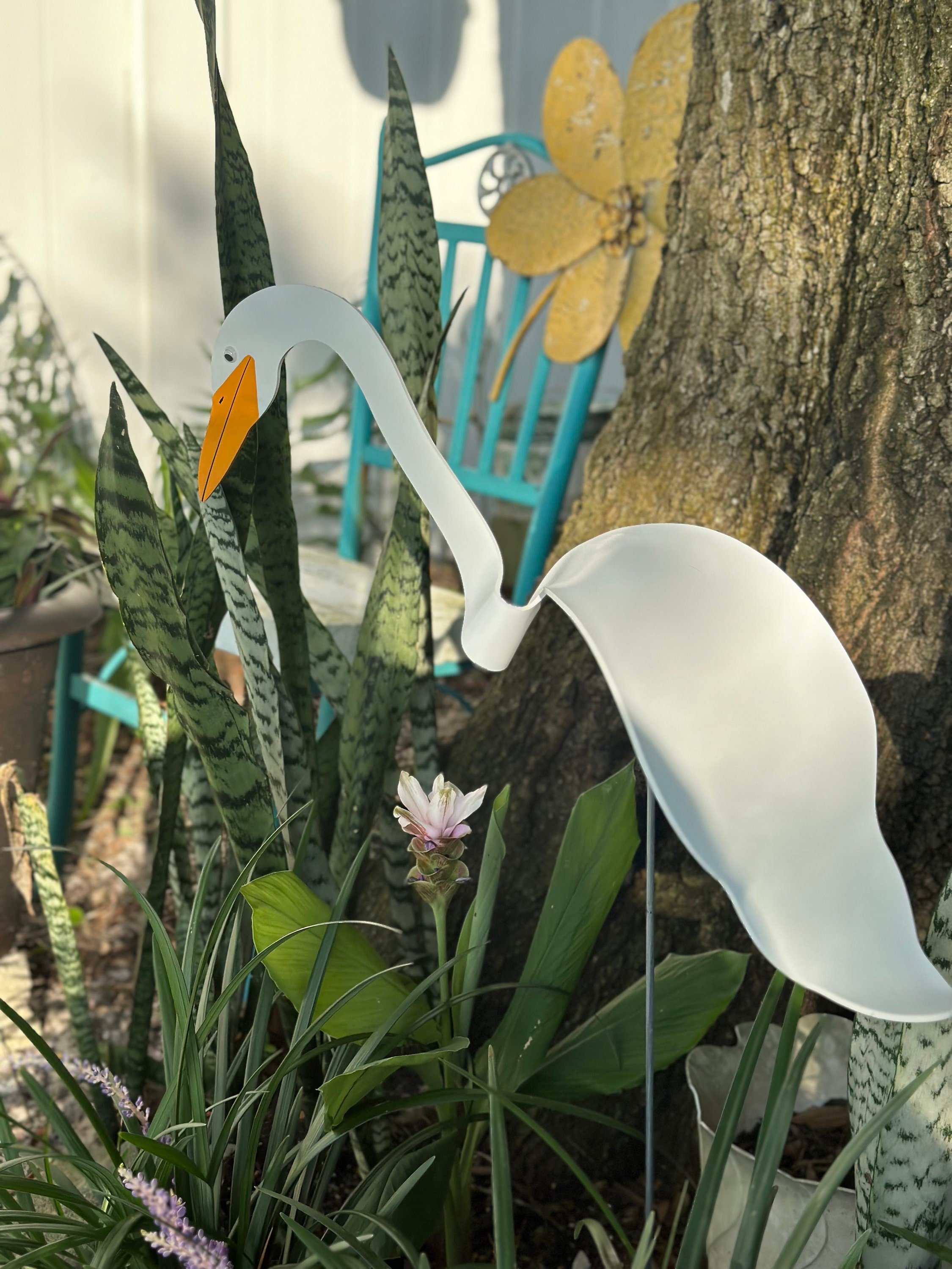 🔥🔥Summer Hot Sale - Large Bird Whirligig Wind Spinner