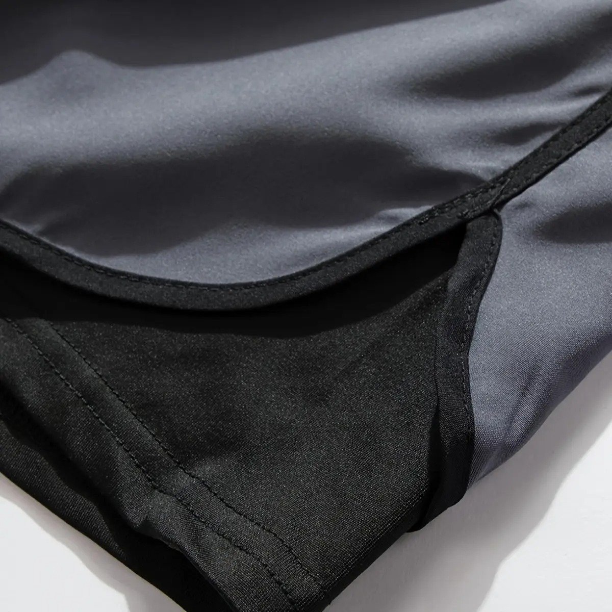 Men’s 2-in-1 Quick-Dry Gym Shorts (4-Pack) 🩳 | Breathable Training Essential 💪 - Black + Dark Gray + Light Gray + Navy Blue / XS