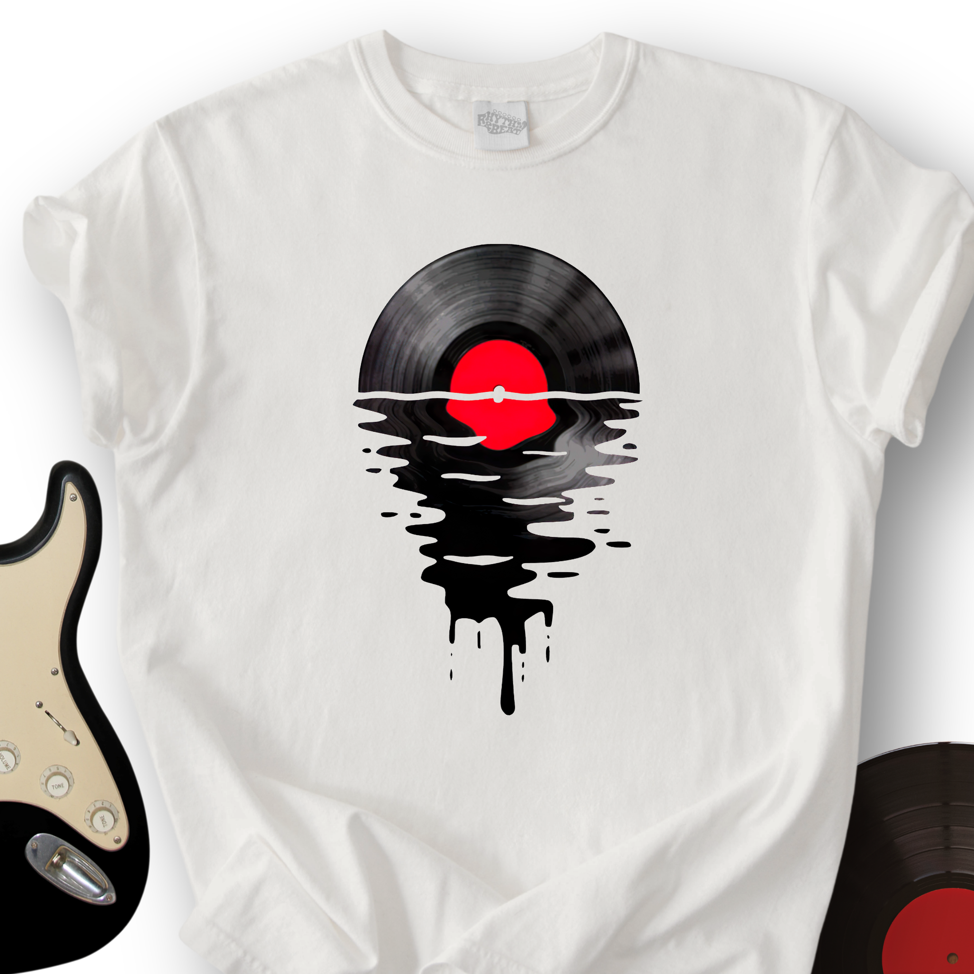 Melting Vinyl T-Shirt