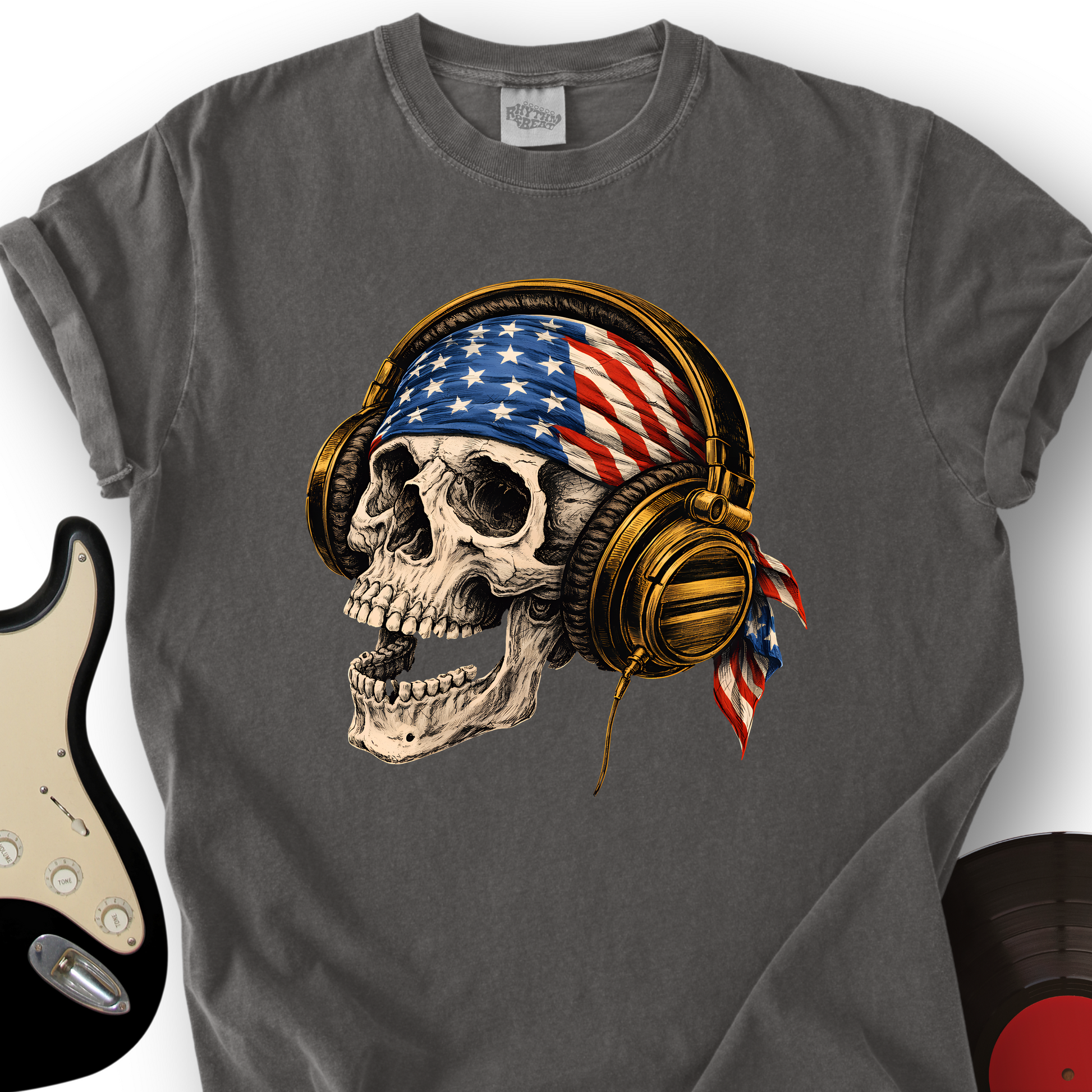 Star-Spangled Skull T-Shirt