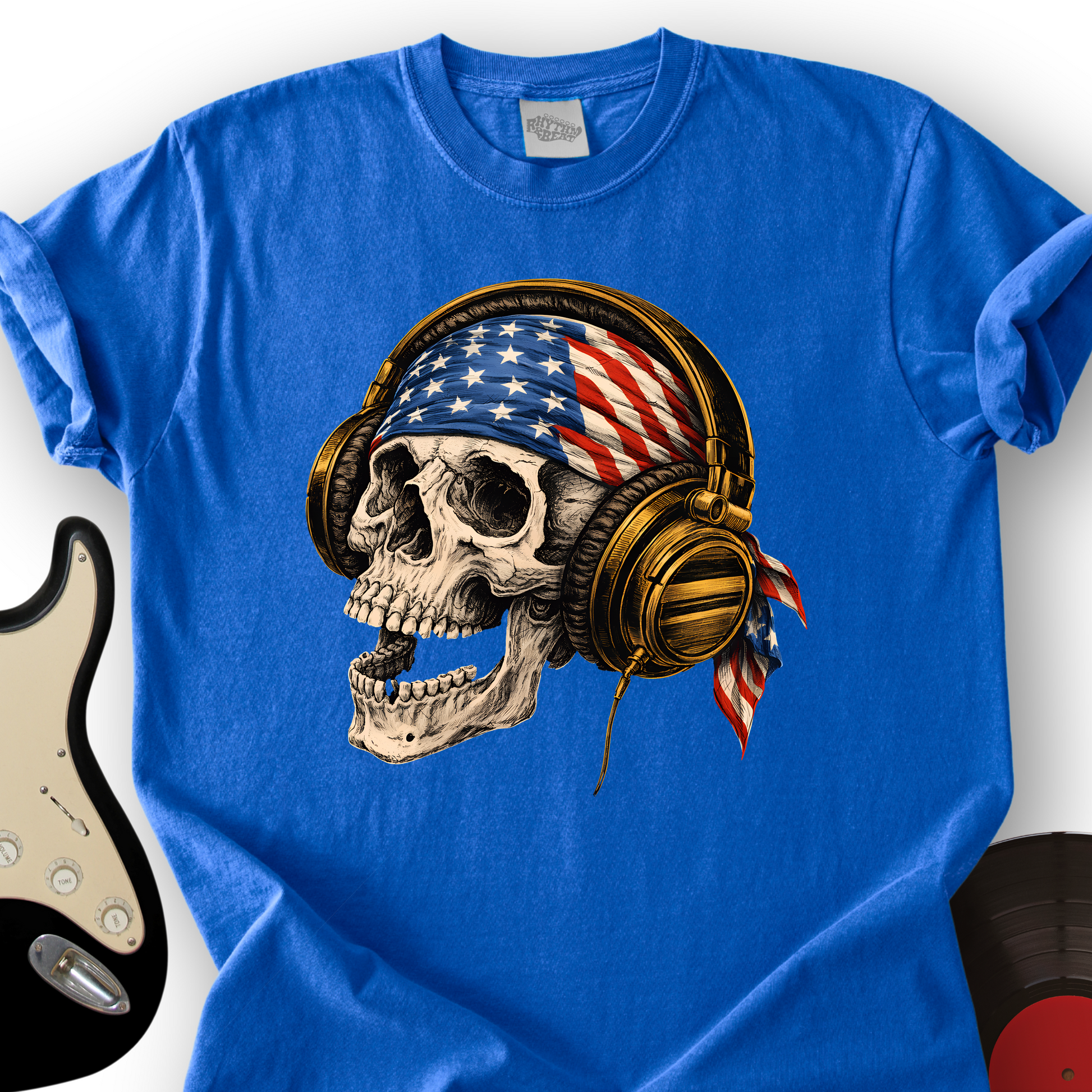 Star-Spangled Skull T-Shirt