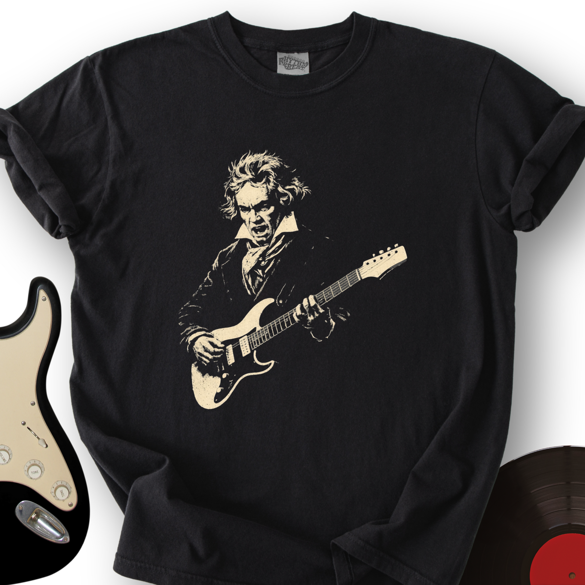 Beethoven Guitar T-Shirt