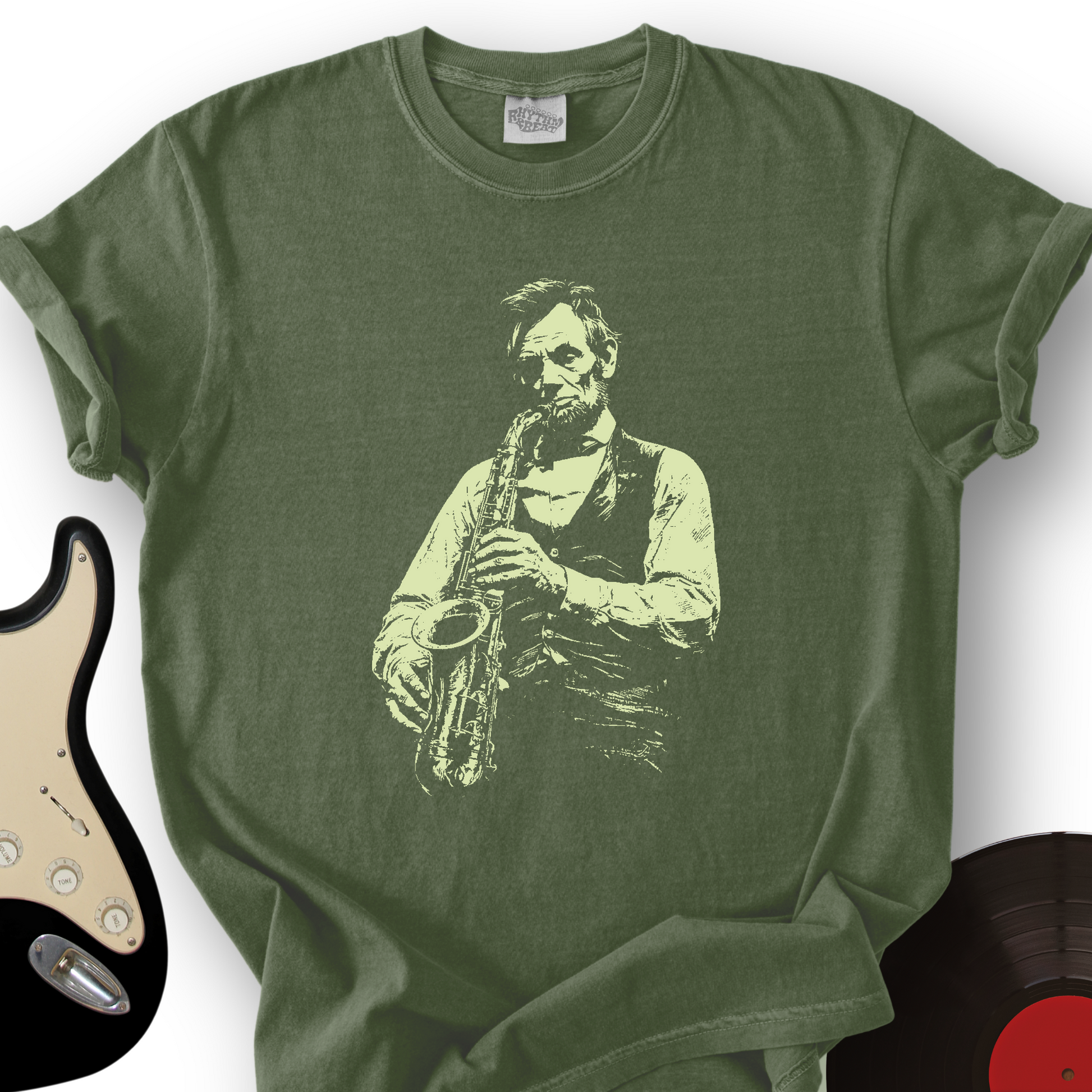 Lincoln Sax T-Shirt