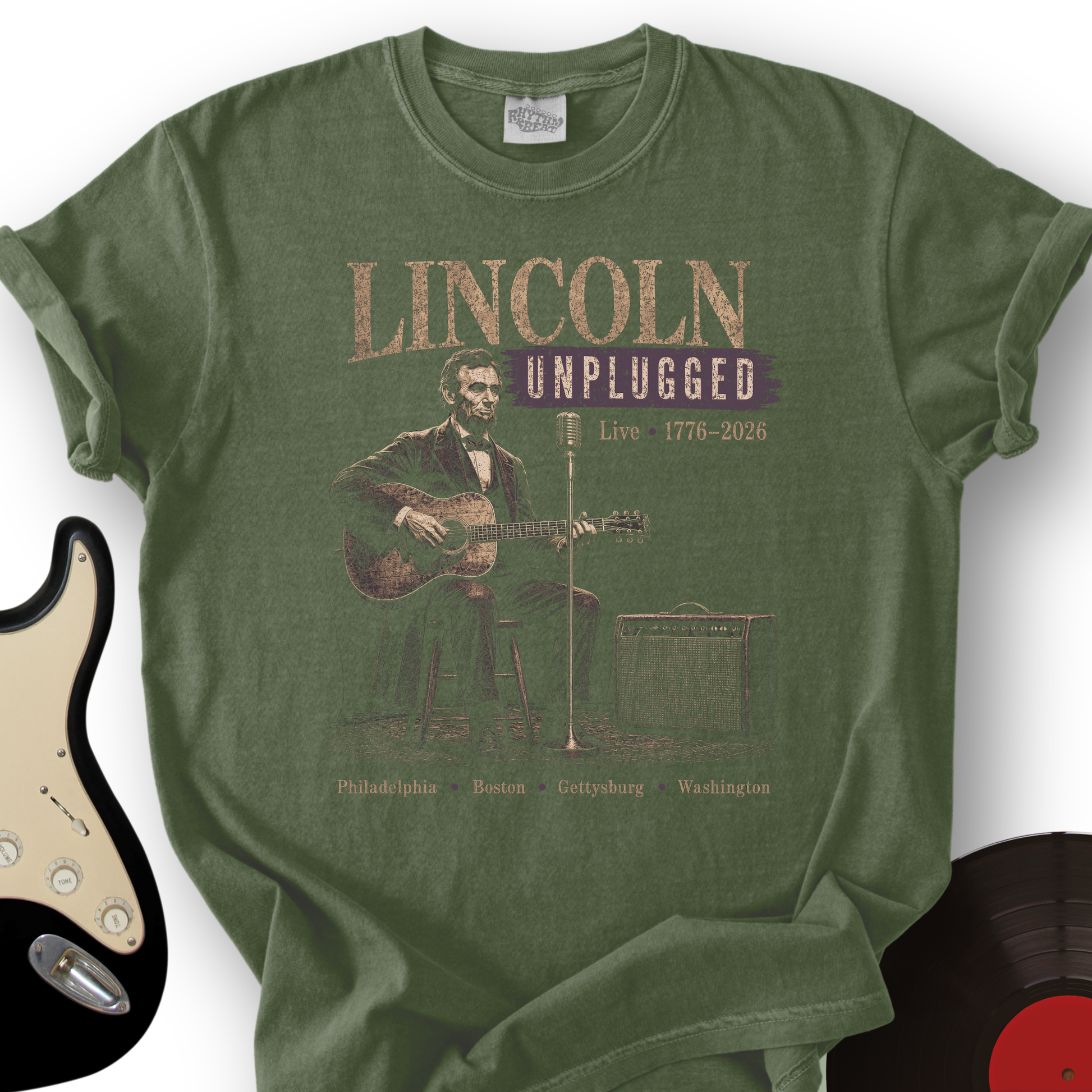 Lincoln Unplugged T-Shirt