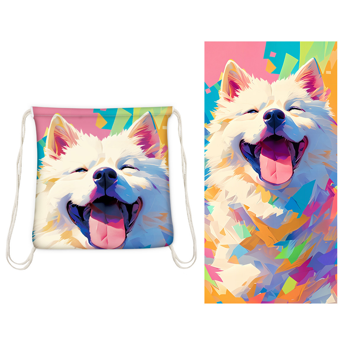 2-in-1 Foldable Beach Towel & Storage Bag