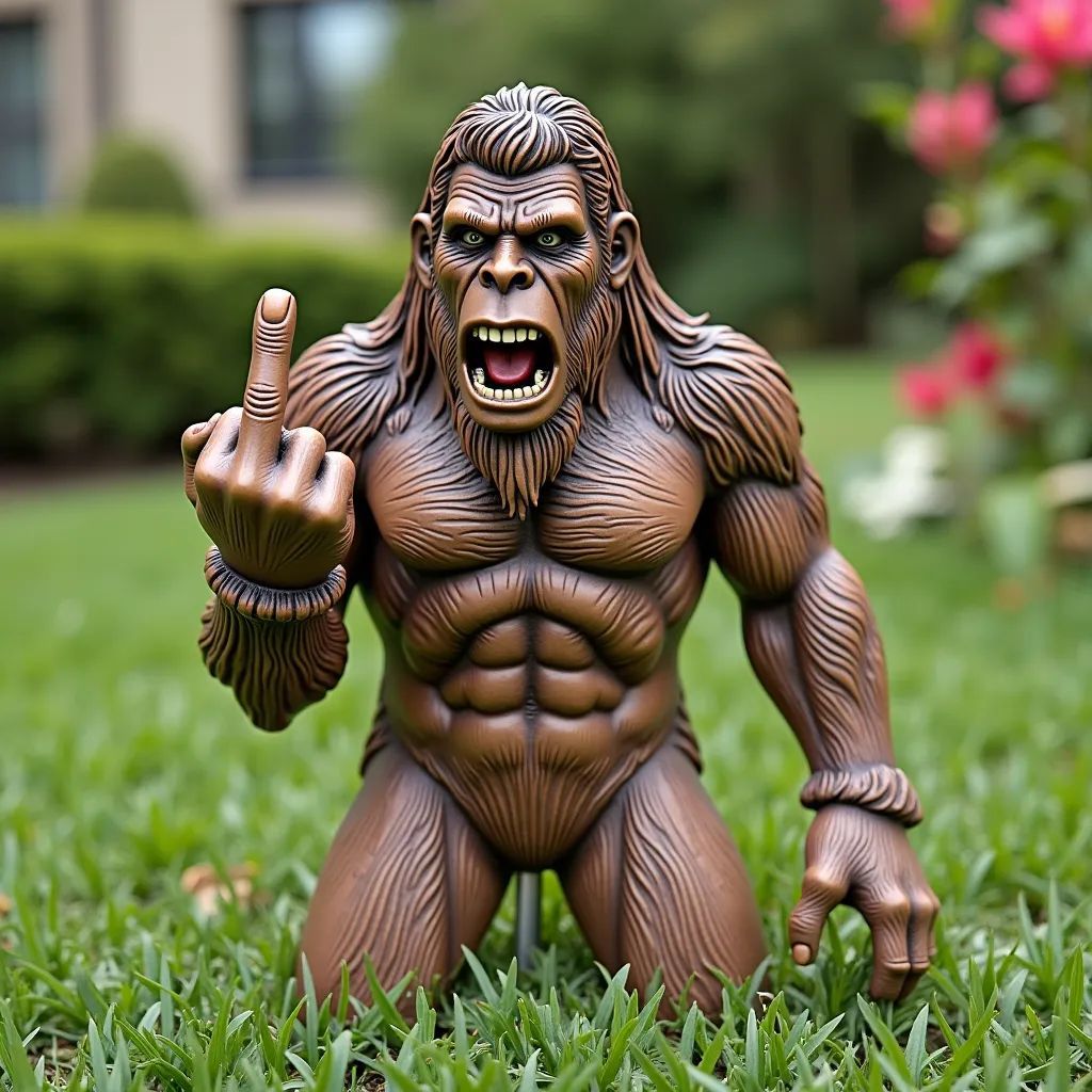 The Middle FingerGardenSasquatch