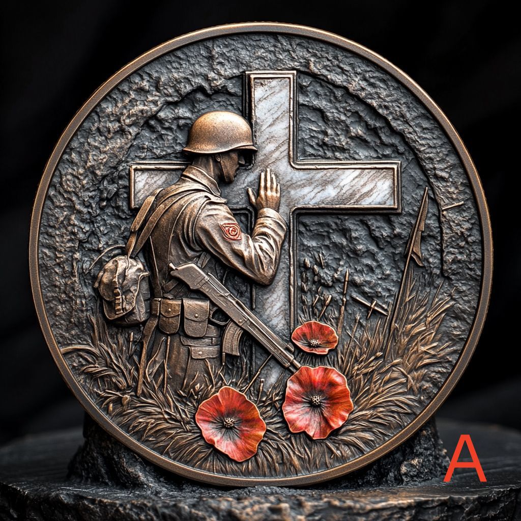 🎖️ Warriors Memorial Acrylic Coin