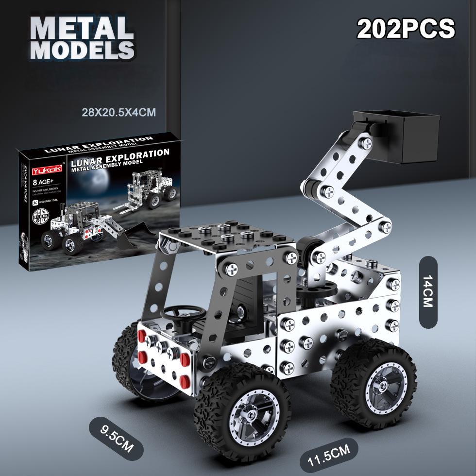 Metal Assembly Construction Vehicle