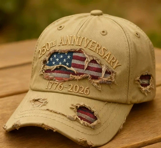 US 250th Anniversary Casual Hat