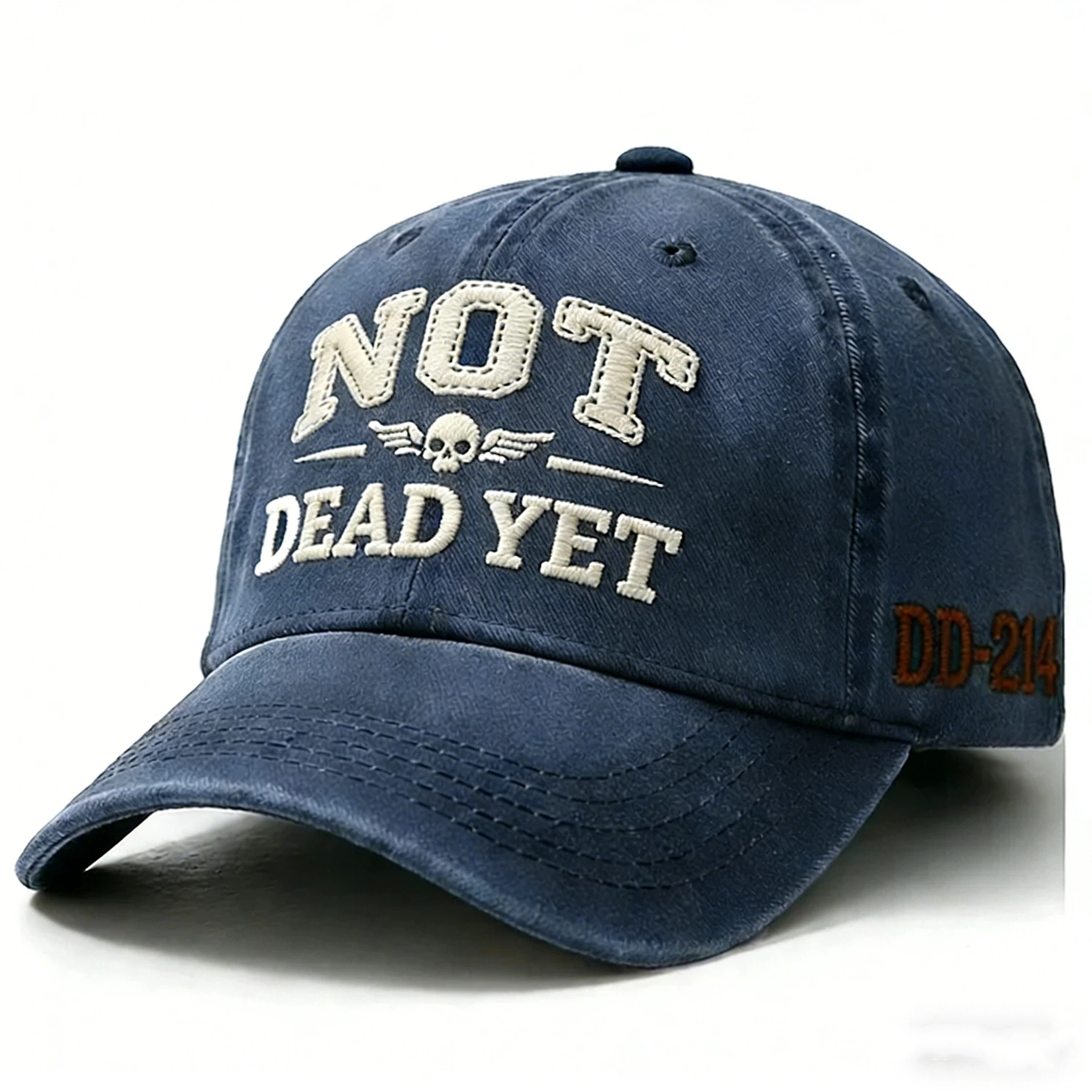 🏆Flash Sale 60% OFF✨Not Dead Yet Embroidery Cap🎁Buy 3 Free Shipping