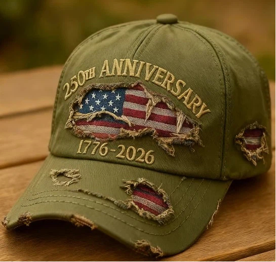 US 250th Anniversary Casual Hat