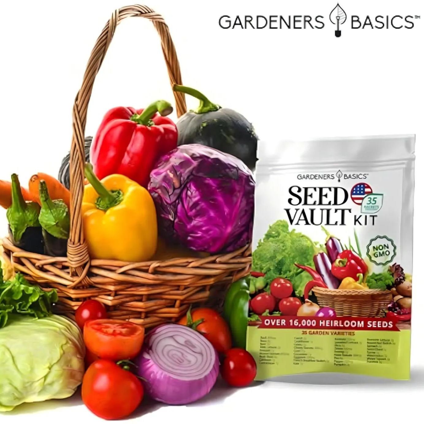  Vegetable Seed Vault Kit