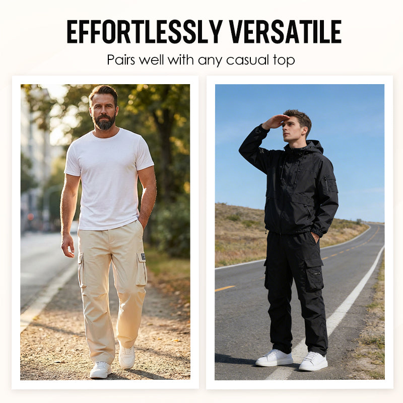 📢📢30% OFF !! ⏰Men's Casual Cargo Pants with Multi-Pockets