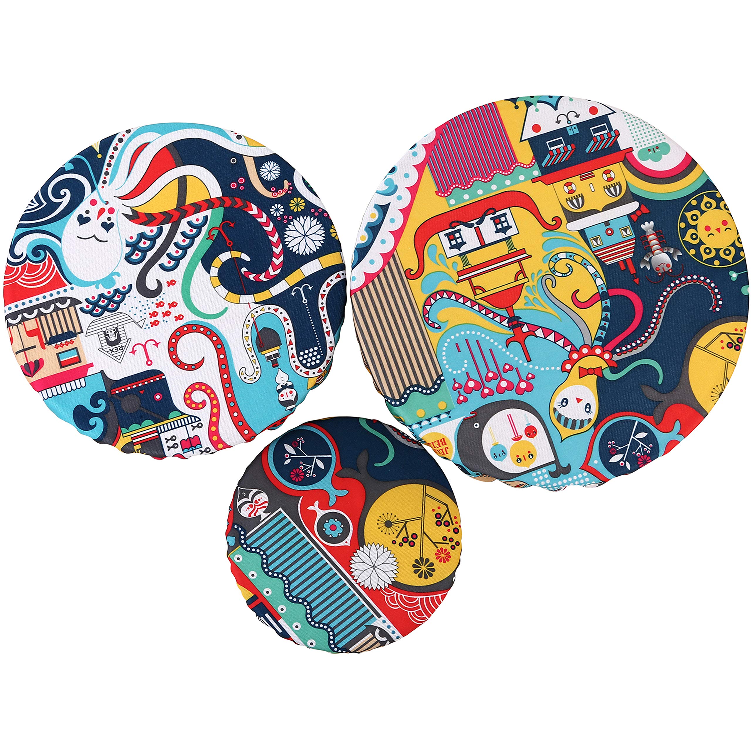 Wegreeco Reusable Bowl Covers - Set of 3