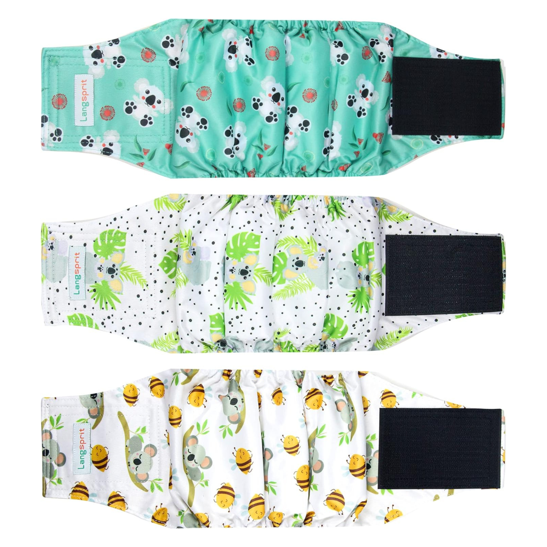 Wegreeco Male Dog Diapers, Belly Bands for Dogs