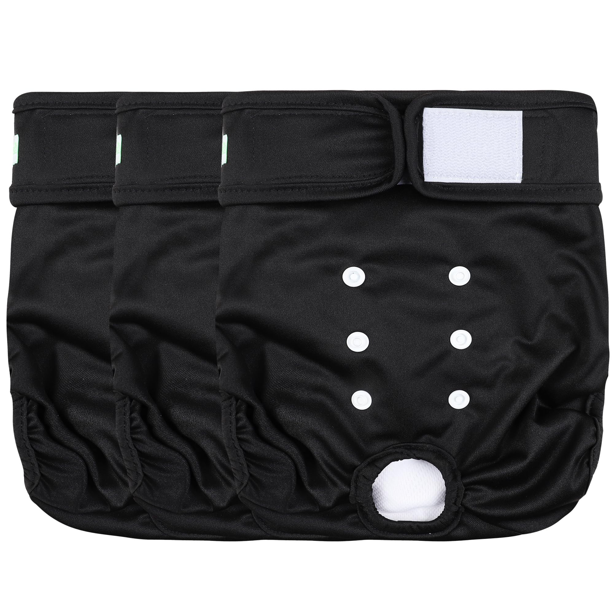 Female Dog Diapers, 3-Pack, Multicolor