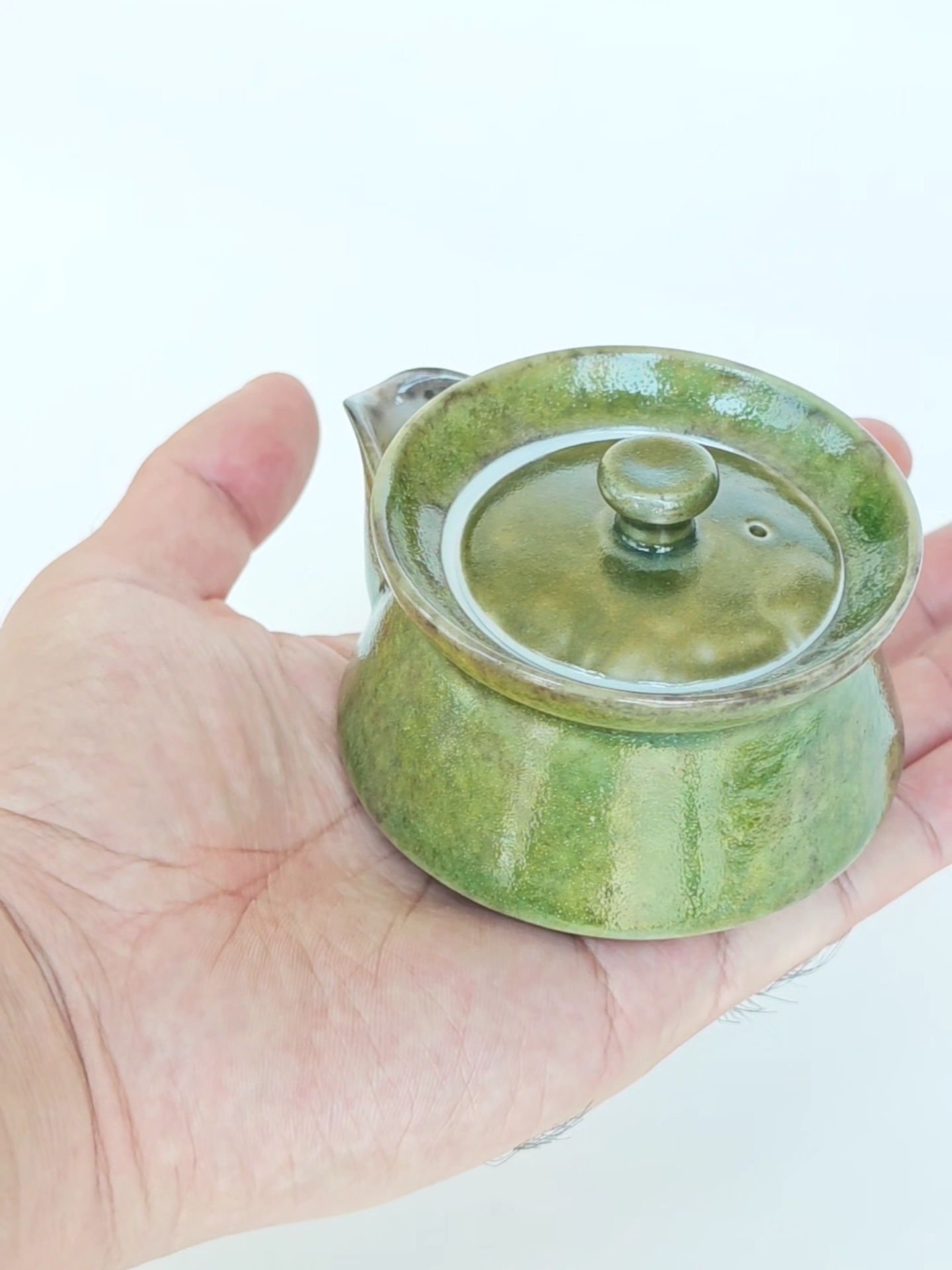 Shino Green Teapot 100ml
