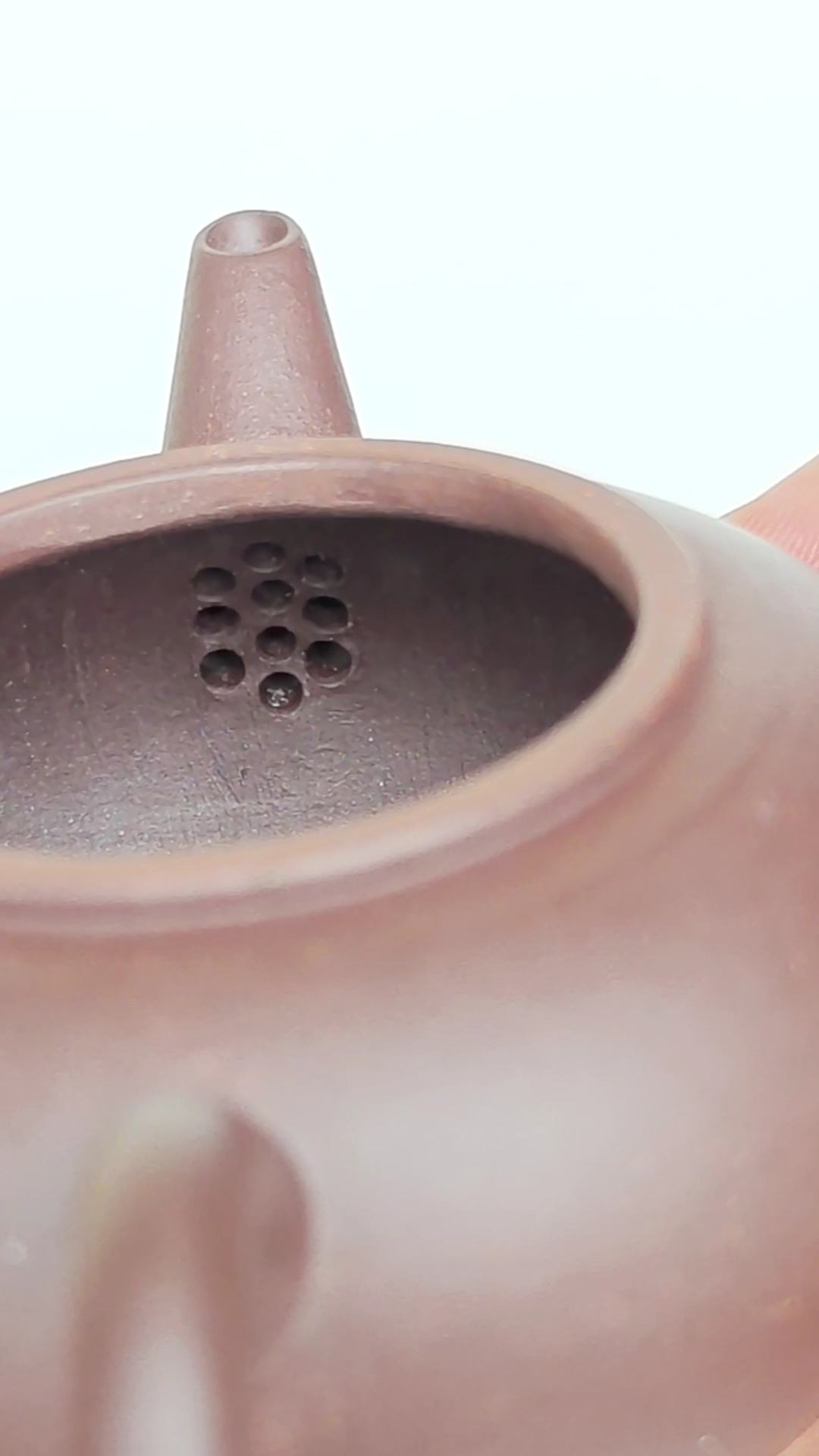 "Horizonal", Yixing Purple Clay (Zisha) Teapot 150ml