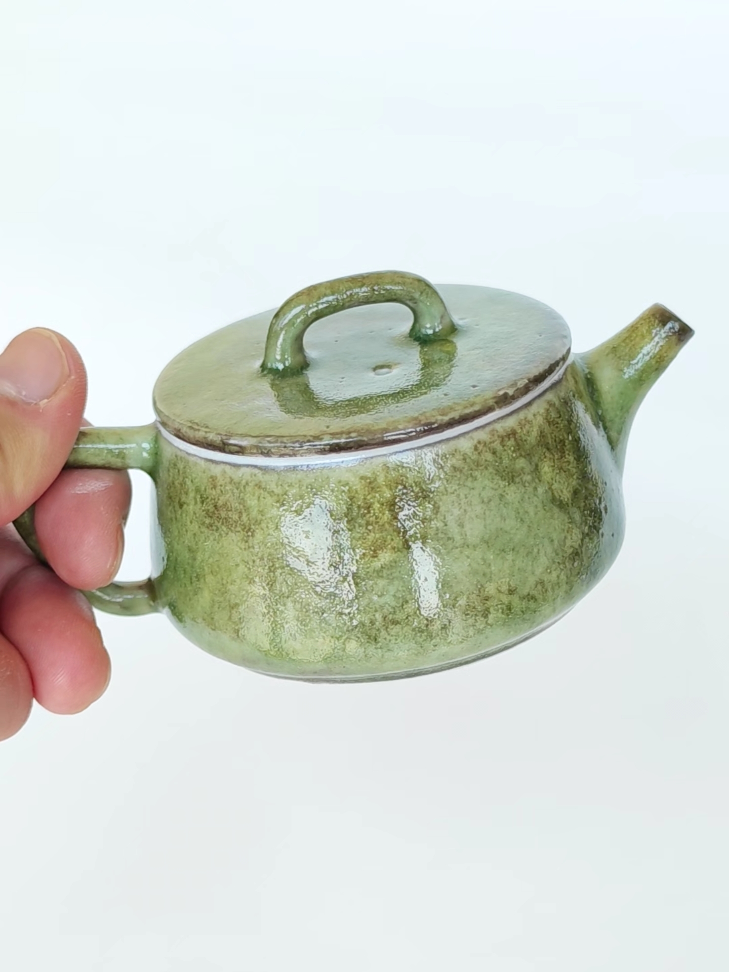 Shino Green Teapot 100ml