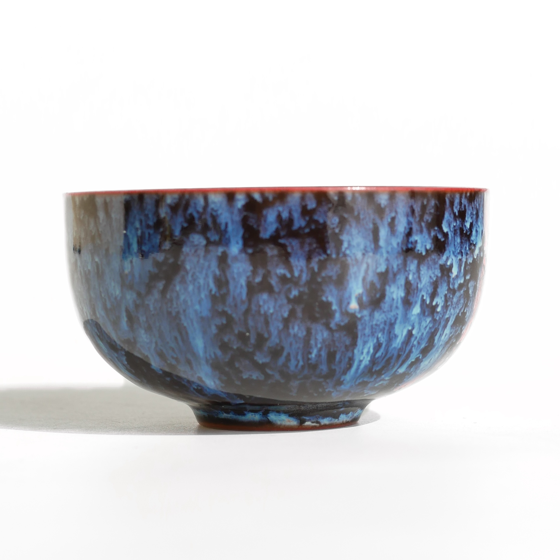 Tenmuku Jian Zhan Tea Cup Black and Blue 100ml