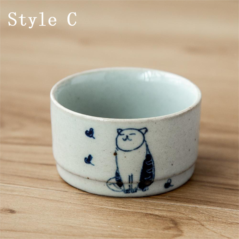 Cataholic Ceramic Tea Cup 80ml