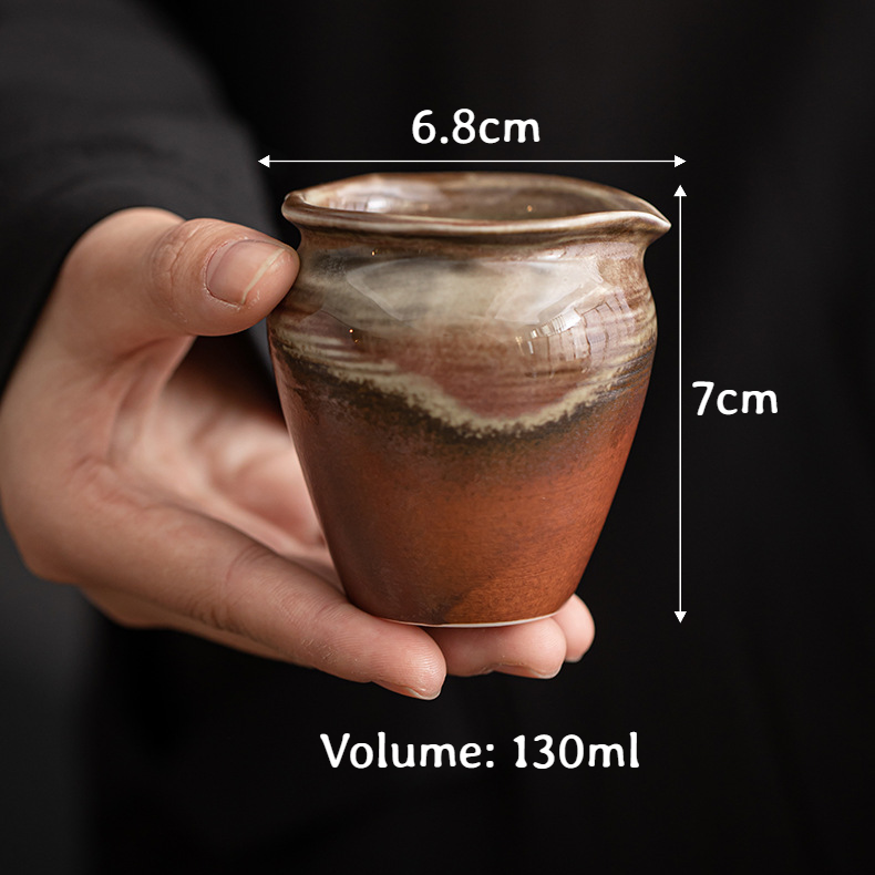 Wood-fired Porcelain Pitcher 130ml