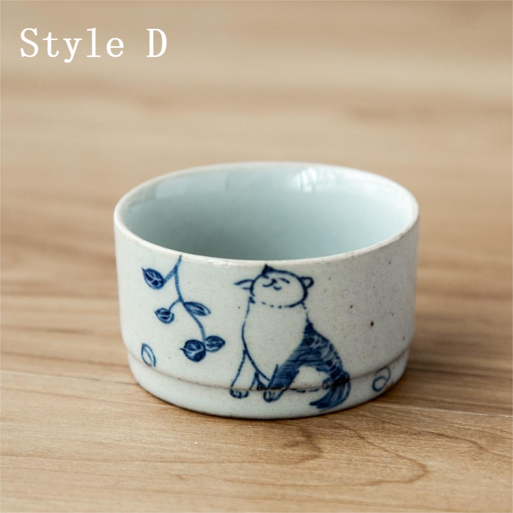  Cataholic Ceramic Tea Cup 80ml
