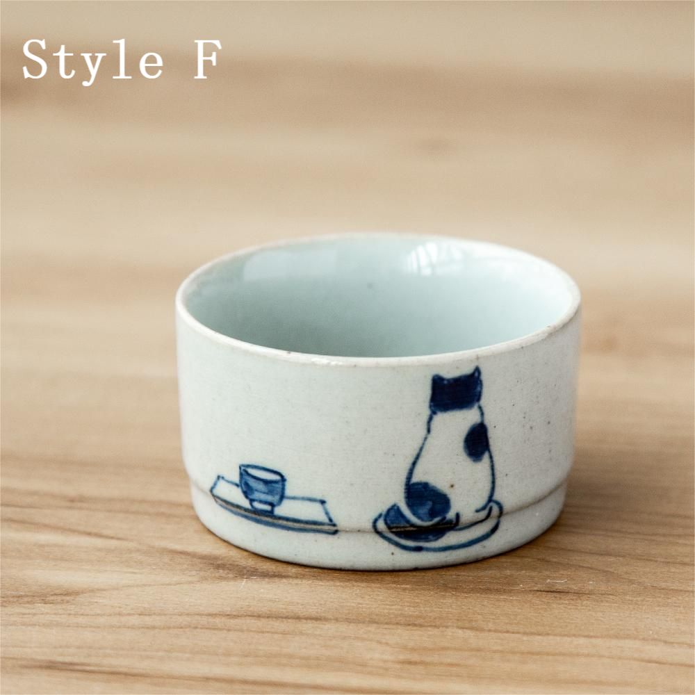  Cataholic Ceramic Tea Cup 80ml