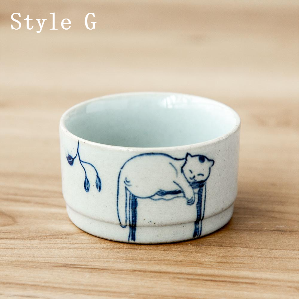  Cataholic Ceramic Tea Cup 80ml