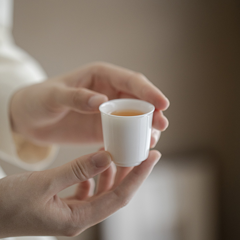 White Porcelain Tea Cup, 6 Styles Optional